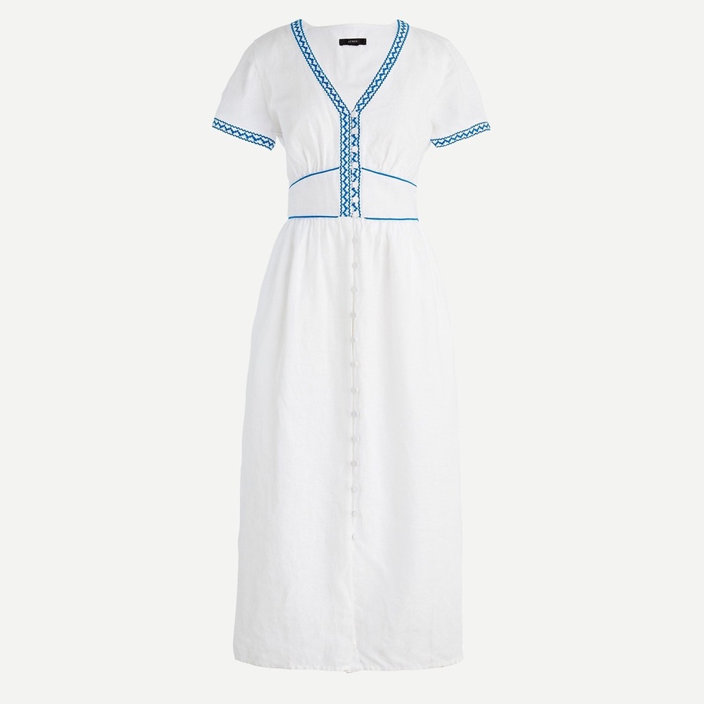 J Crew linen dress